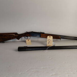Valmet Leijona Shotgun/Combination Matched 2 Barrel Set 12/70 and 12/70-6.5x52Rmm